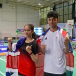 Ishasriya Mekala et Kalyan Manoj uk badminton future