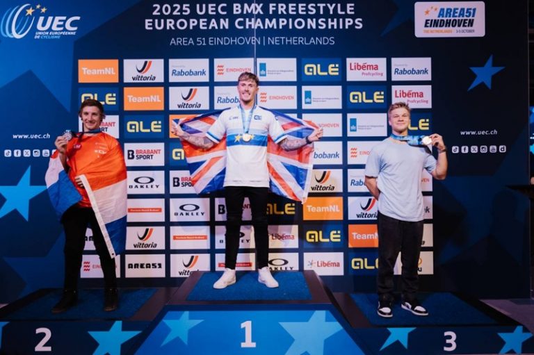 Dylan Hessey 2025 BMX Park European Champion
