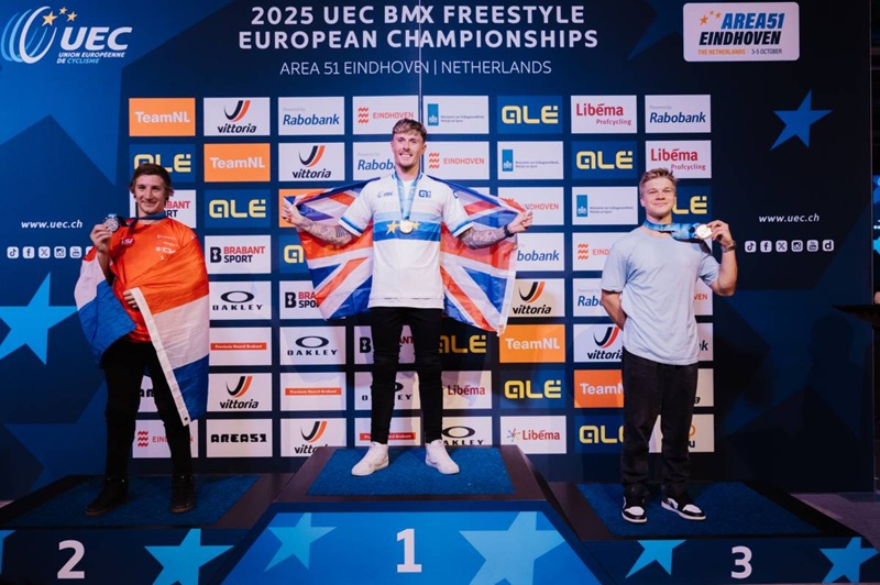 Dylan Hessey 2025 BMX Park European Champion