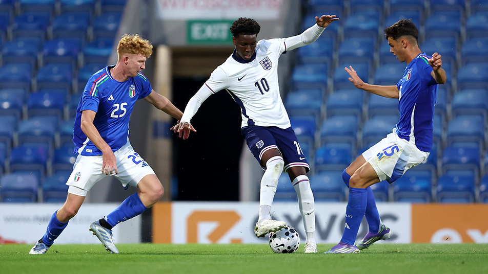 jamal jimoh vs italy england u20