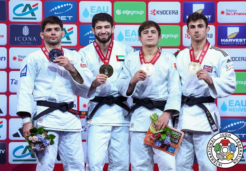 ben levy 2026 paris grand slam bronze medal