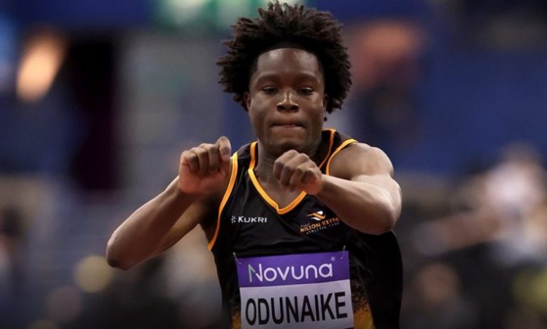 tito odunaike 2026 british champion aged 16