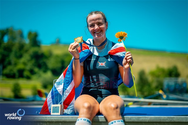 Lauren Henry single sculls success