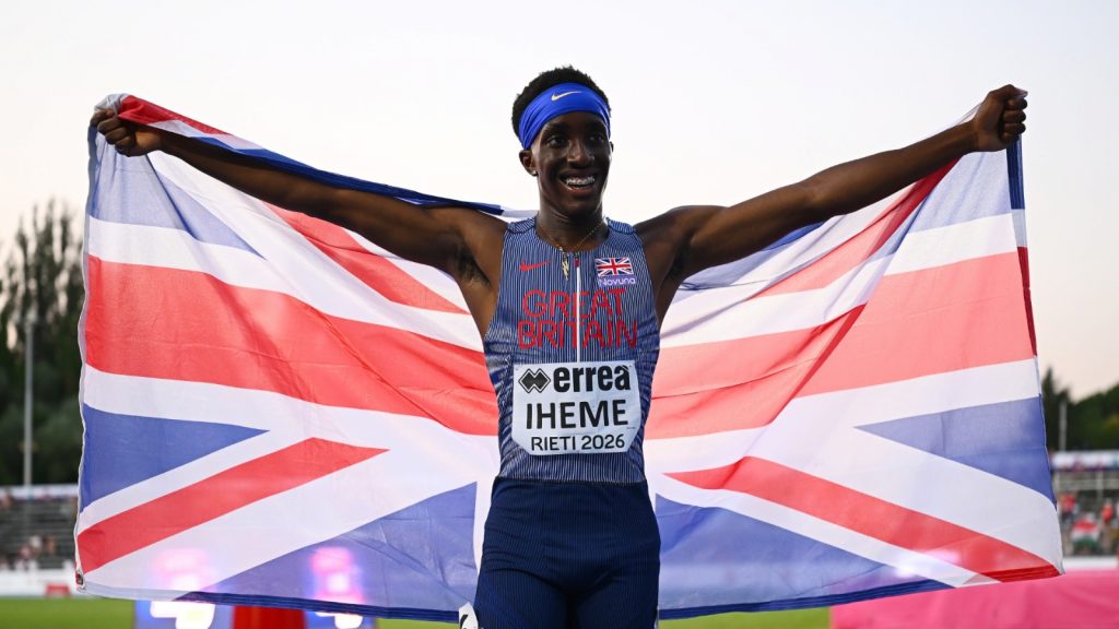 rieti u18 2026 divine iheme 100m gold
