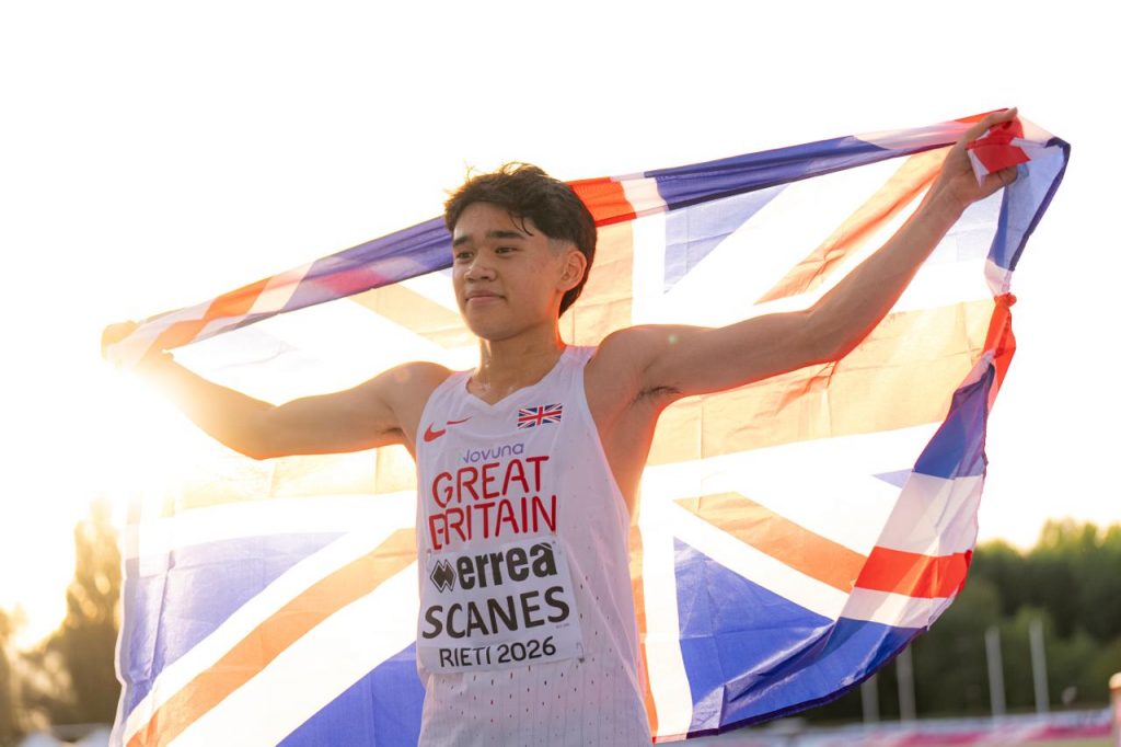 joseph scanes u18 3000m european champion 2026