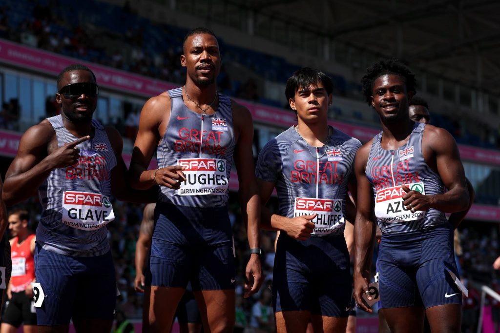 birmingham 2026 2 4*100 relays gold